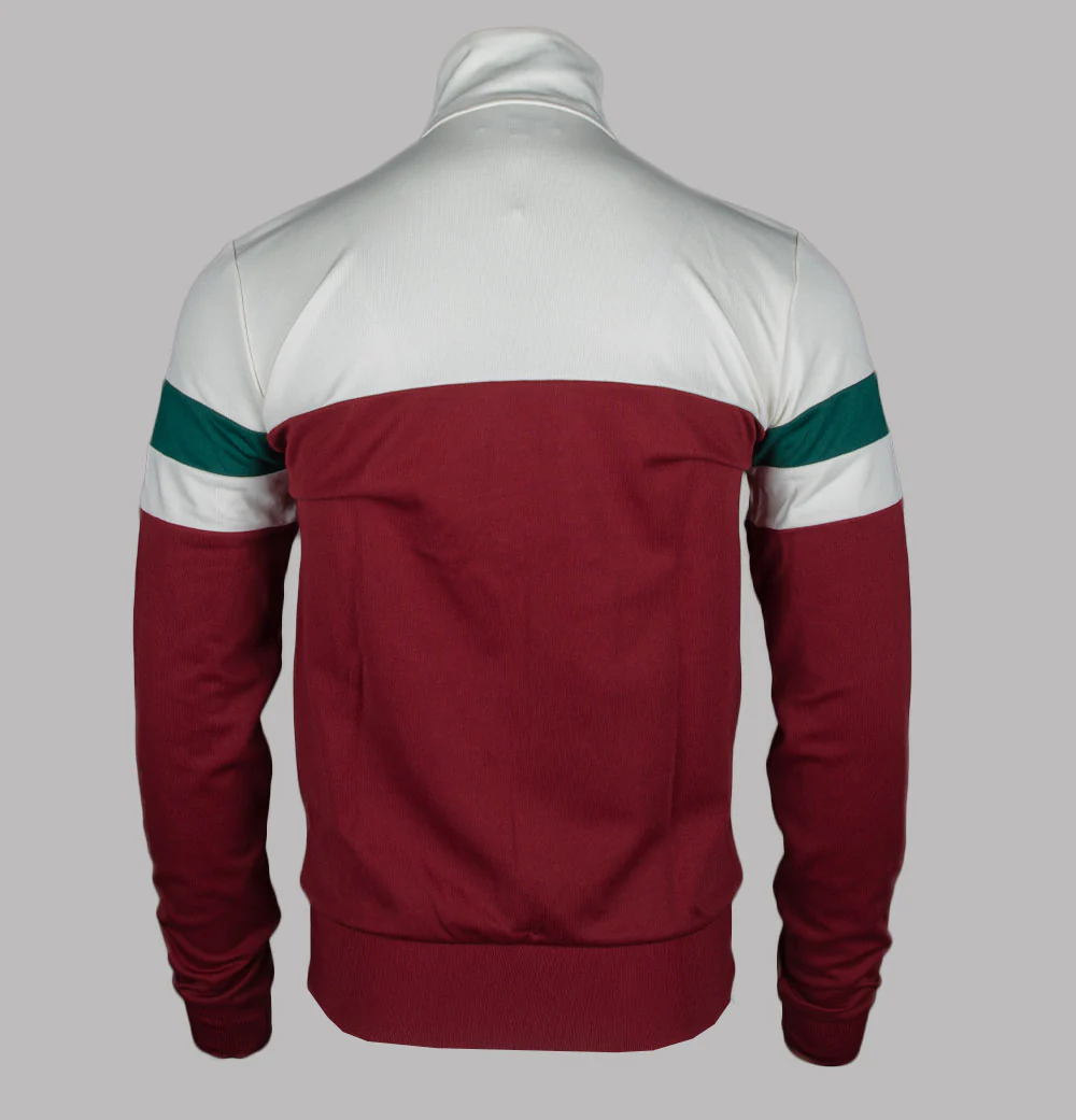 Sergio Tacchini Jonnie Track Top Sun Dried Tomato/Rainforest - Image 2