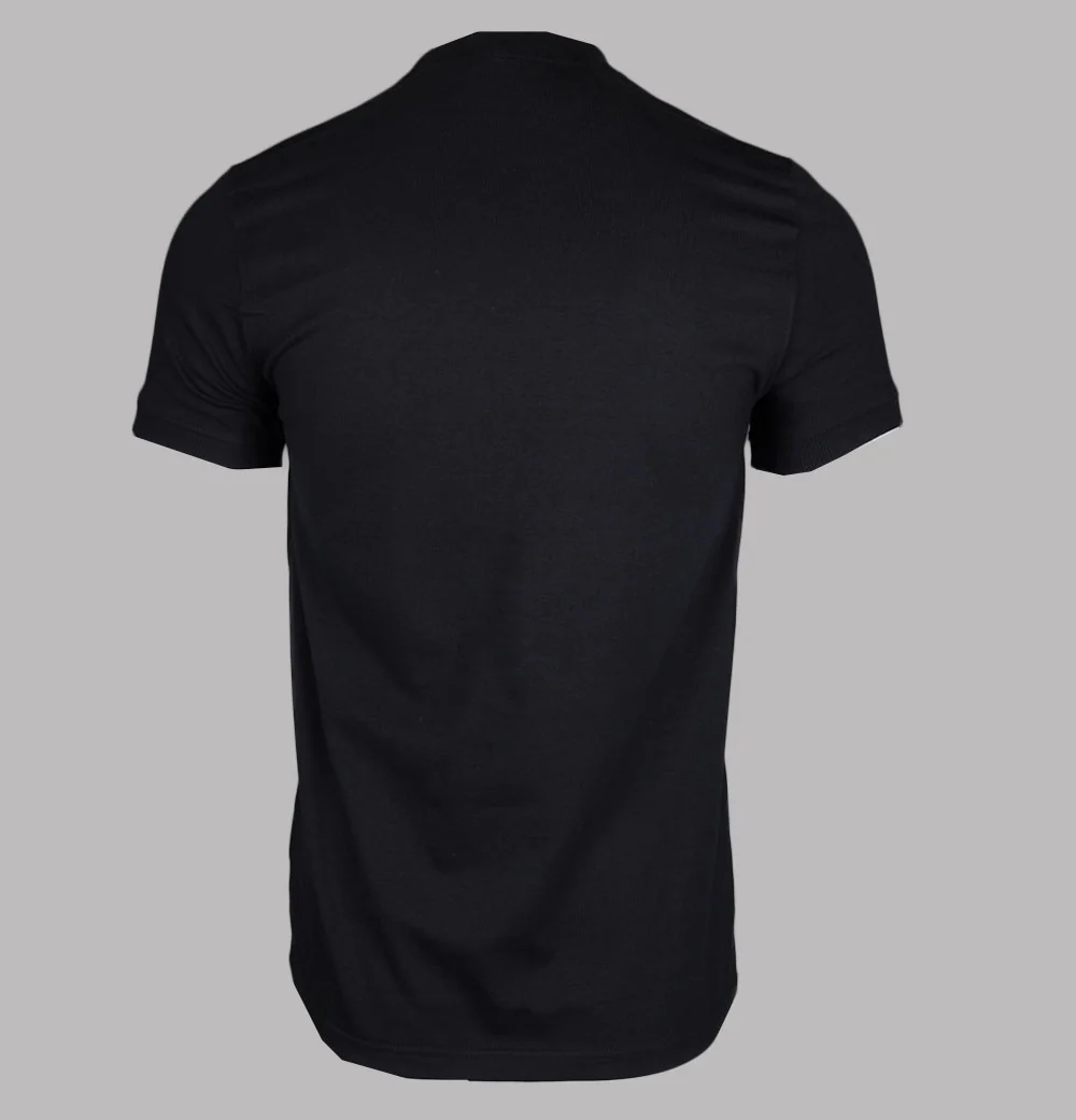 Sergio Tacchini Master T-Shirt Black/Gardenia - Image 2