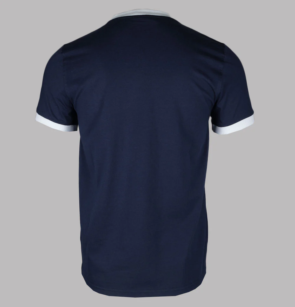Sergio Tacchini Master T-Shirt Maritime Blue/Golden Haze - Image 2