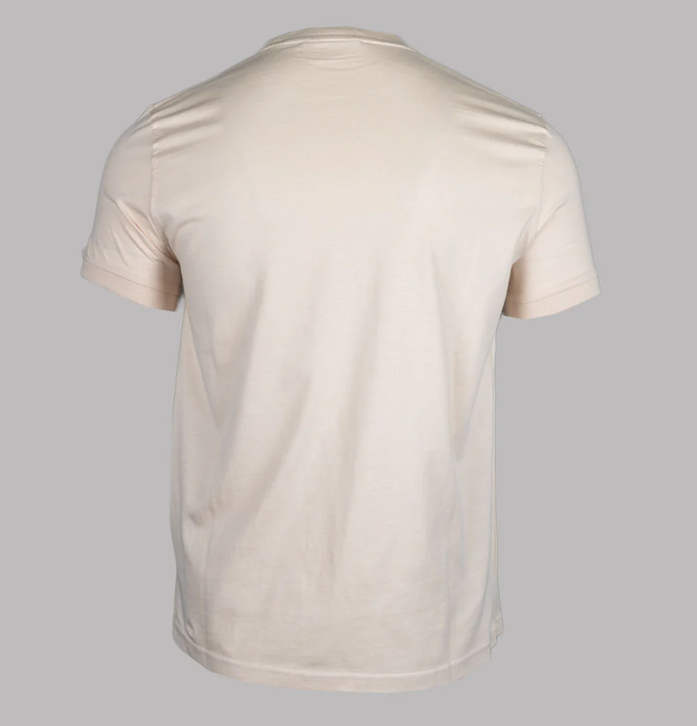 Sergio Tacchini Master T-Shirt Sandshell/Orange Pepper - Image 2