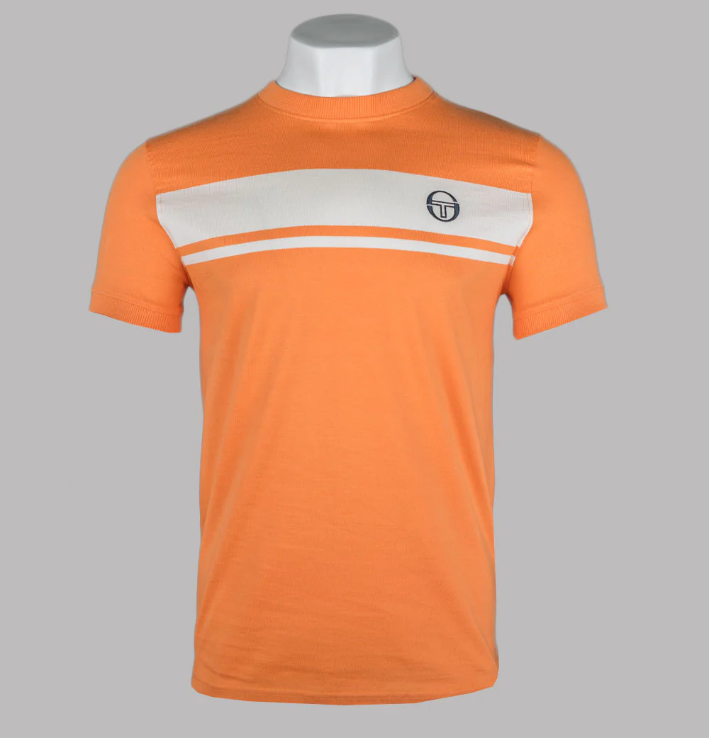 Sergio Tacchini Master T-Shirt Tangerine/Gardenia