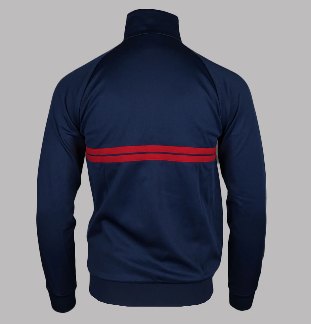 Sergio Tacchini New Dallas Track Top Maritime Blue/White/Adrenaline Rush - Image 2