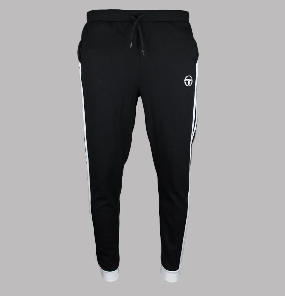 Sergio Tacchini New Damarindo Track Pants Black/White - Image 2