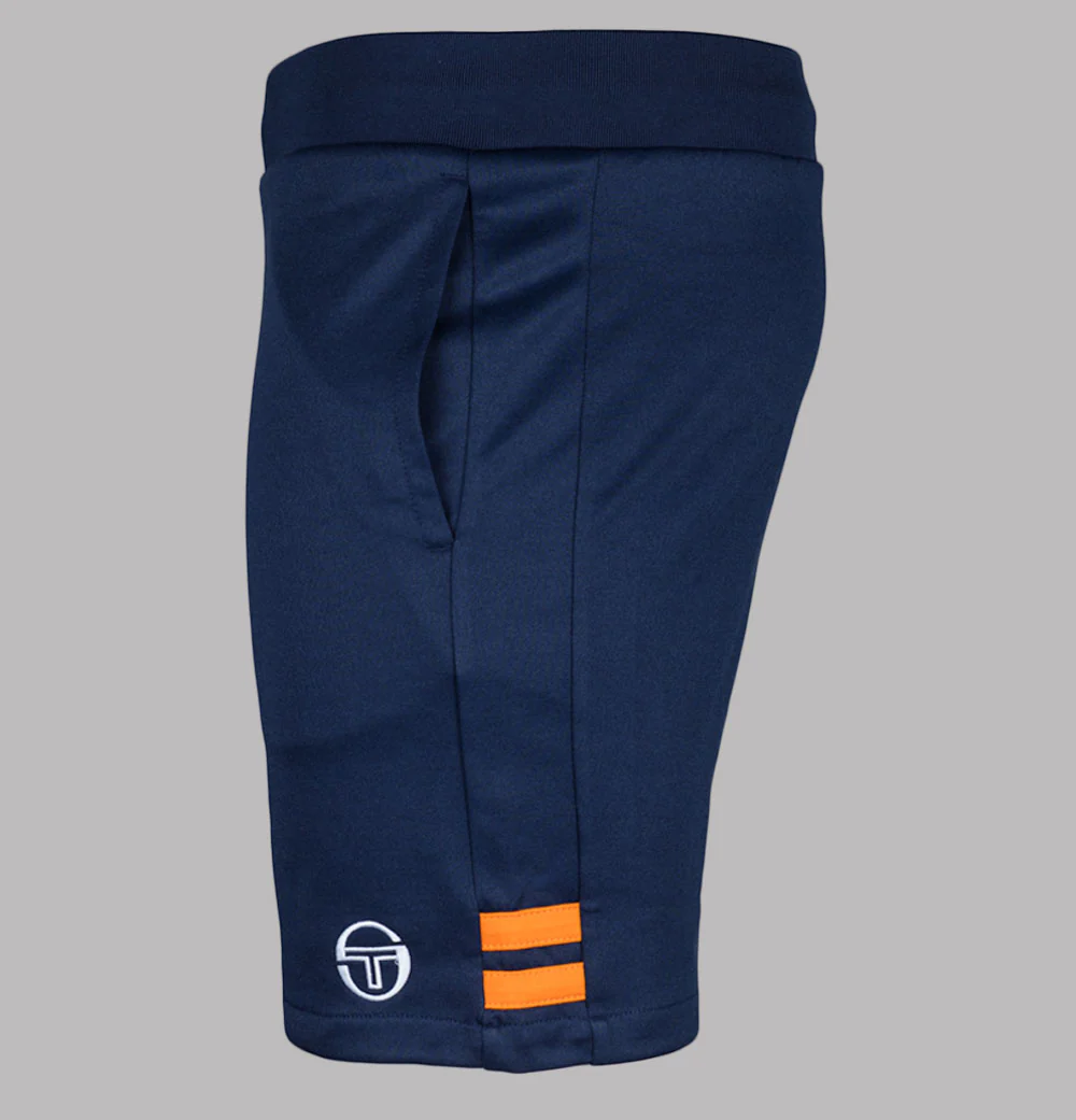 Sergio Tacchini New Orion Shorts Maritime Blue/Orange Pepper