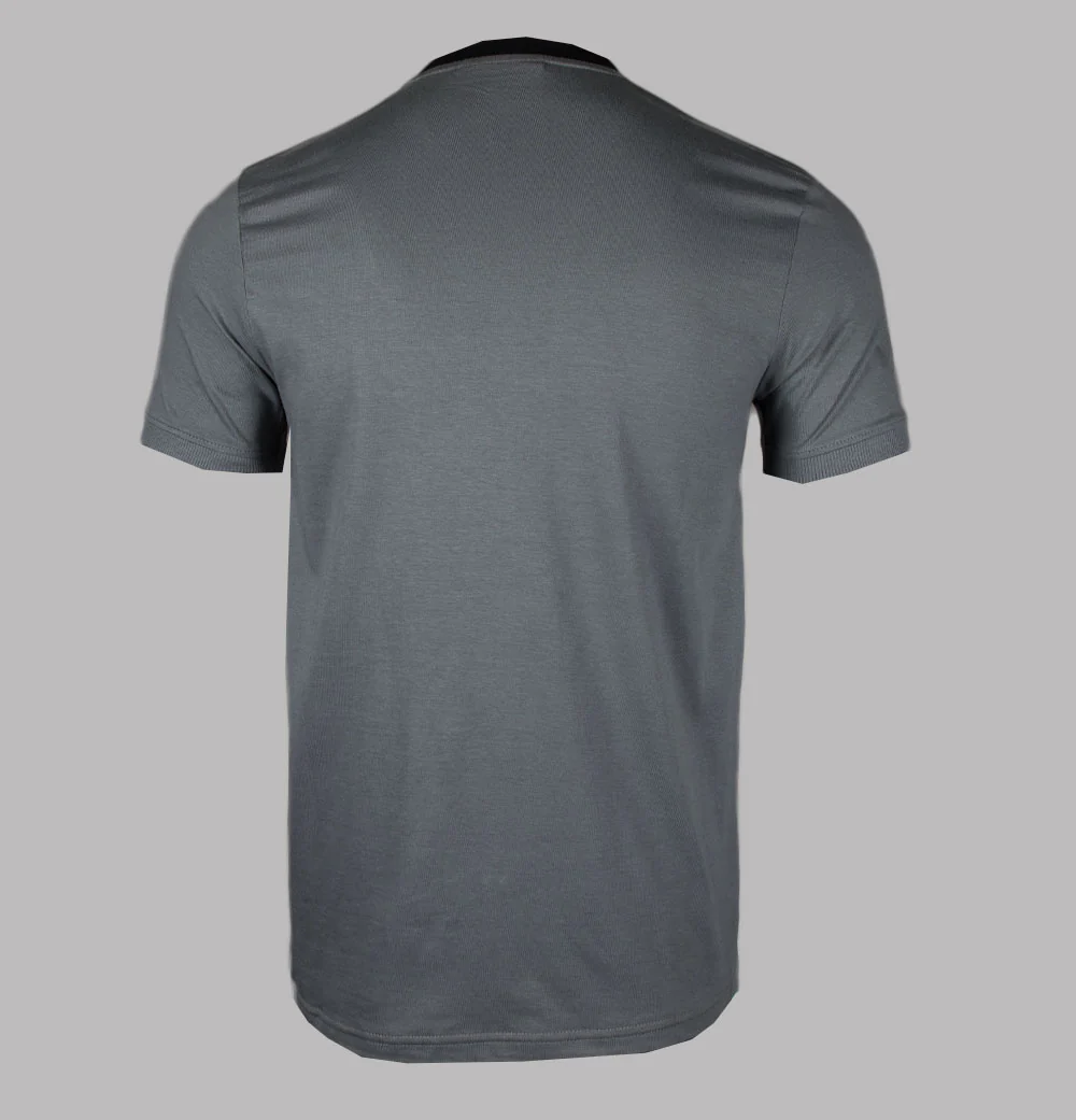 Sergio Tacchini New Supermac T-Shirt Quiet Shade/Black - Image 2