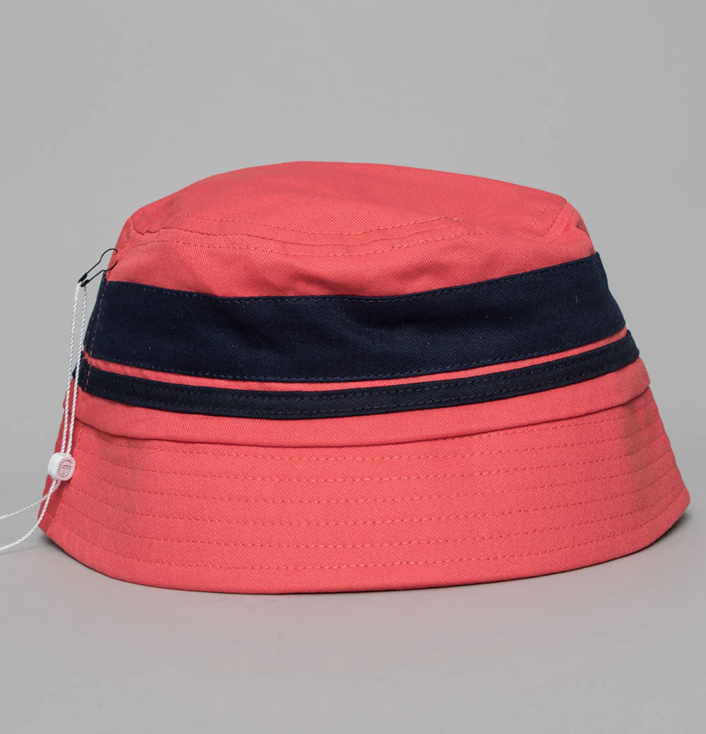 Sergio Tacchini Newsford Bucket Hat Dubarry/Maritime Blue - Image 3