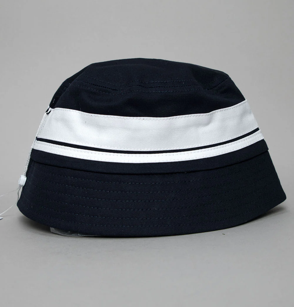 Sergio Tacchini Newsford Bucket Hat Maritime Blue/Gardenia - Image 3
