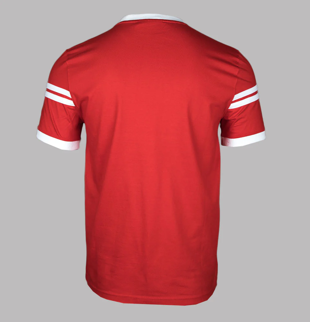 Sergio Tacchini Orion Davis T-Shirt Adrenaline Rush/White - Image 2