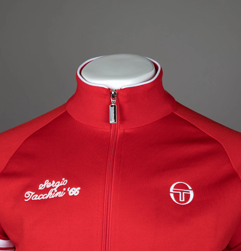 Sergio Tacchini Orion Davis Tack Top Adrenaline Rush/White - Image 3