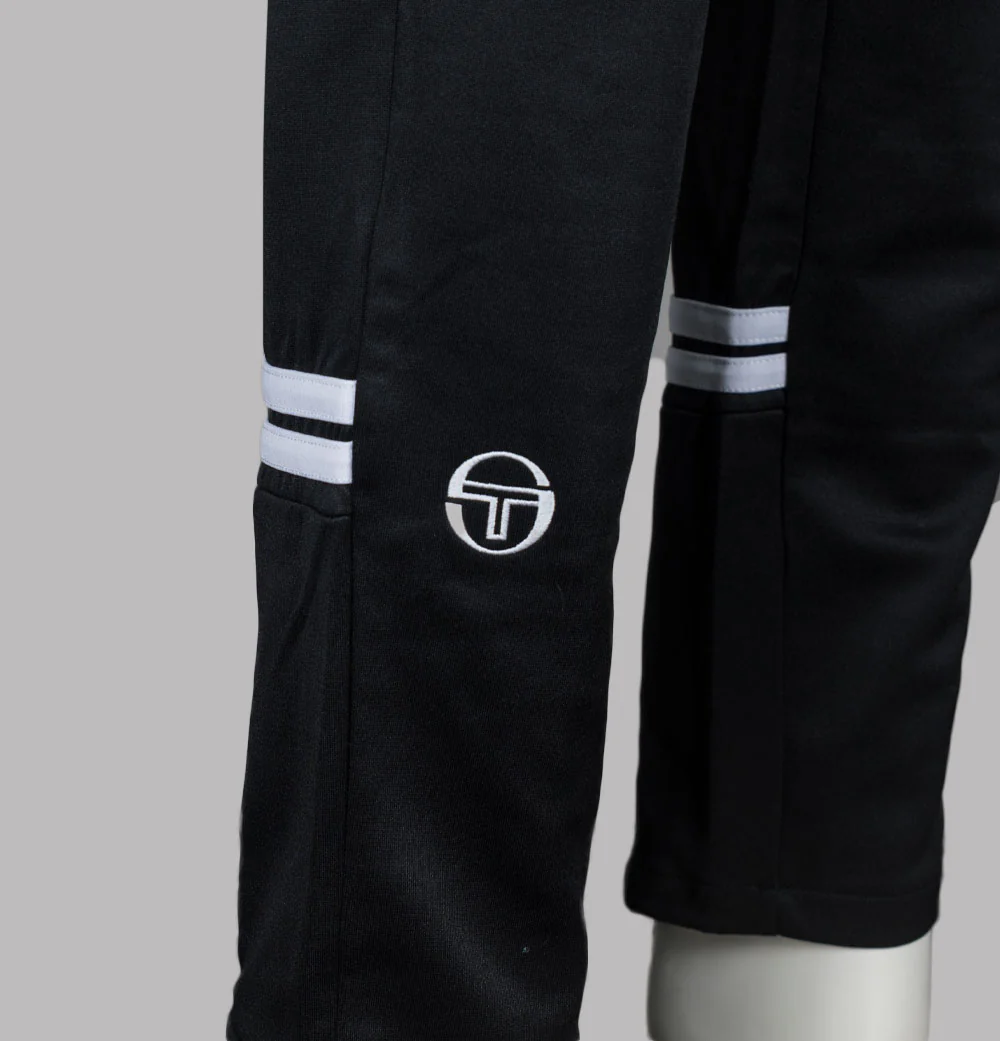 Sergio Tacchini Orion Track Pants Black/White - Image 4