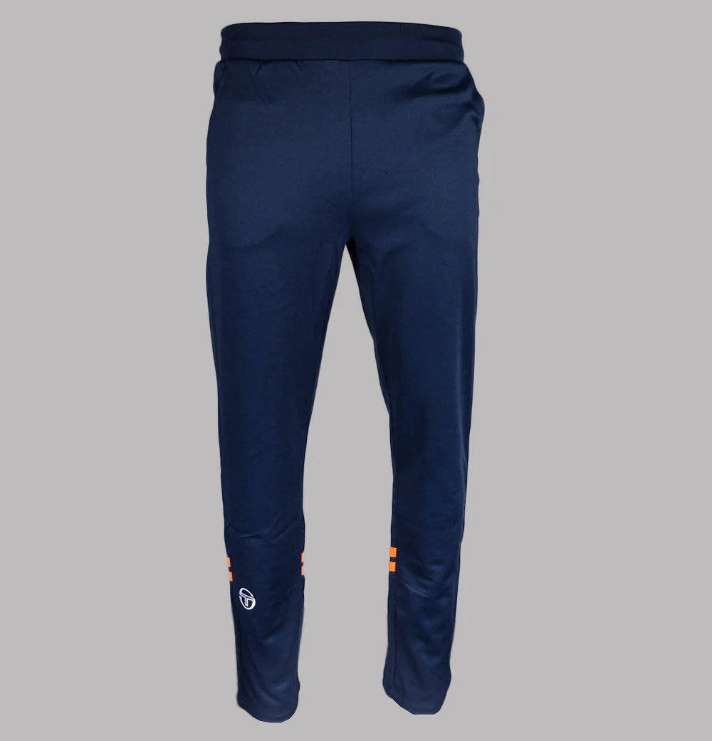 Sergio Tacchini Orion Track Pants Maritime Blue/Orange Pepper - Image 2