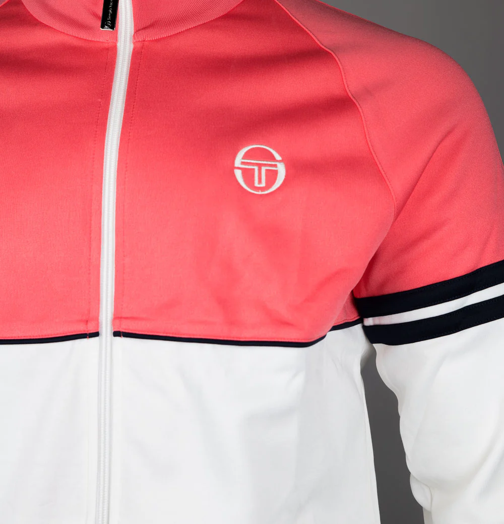 Sergio Tacchini Orion Track Top Dubarry/Gardenia/Maritime Blue - Image 4