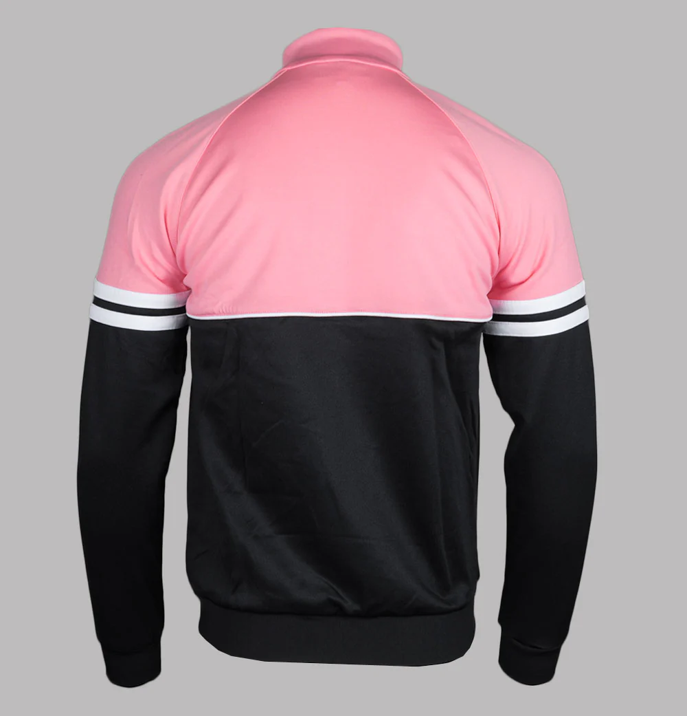 Sergio Tacchini Orion Tracksuit Top Geranium Pink/Black/White - Image 2