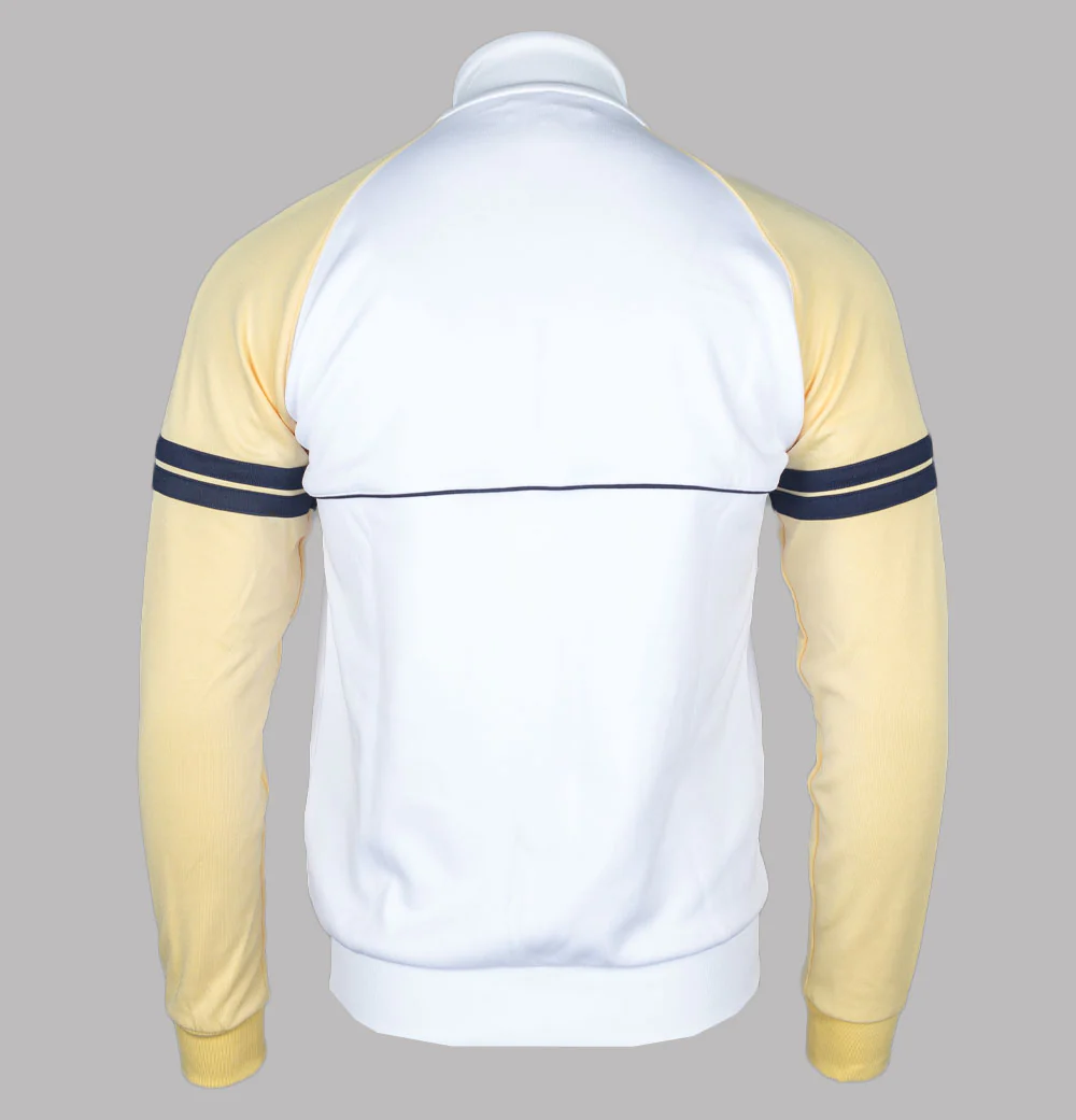 Sergio Tacchini Orion Tracksuit Top White/Golden Haze - Image 2