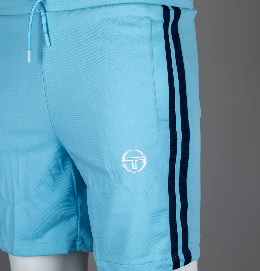 Sergio Tacchini Pietrapertosa Shorts Baltic Sea/Maritime Blue - Image 4