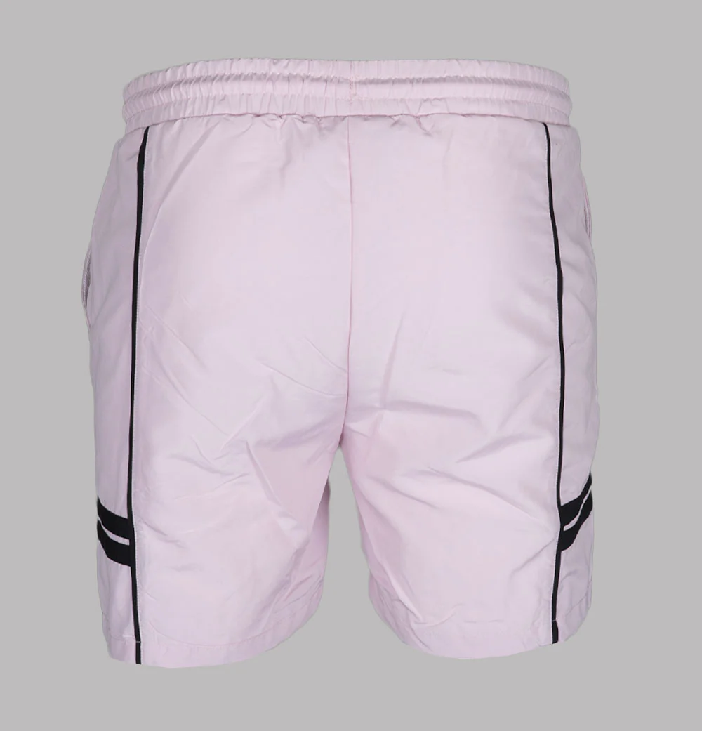 Sergio Tacchini Romolo Swim Shorts Light Lilac/Black - Image 2