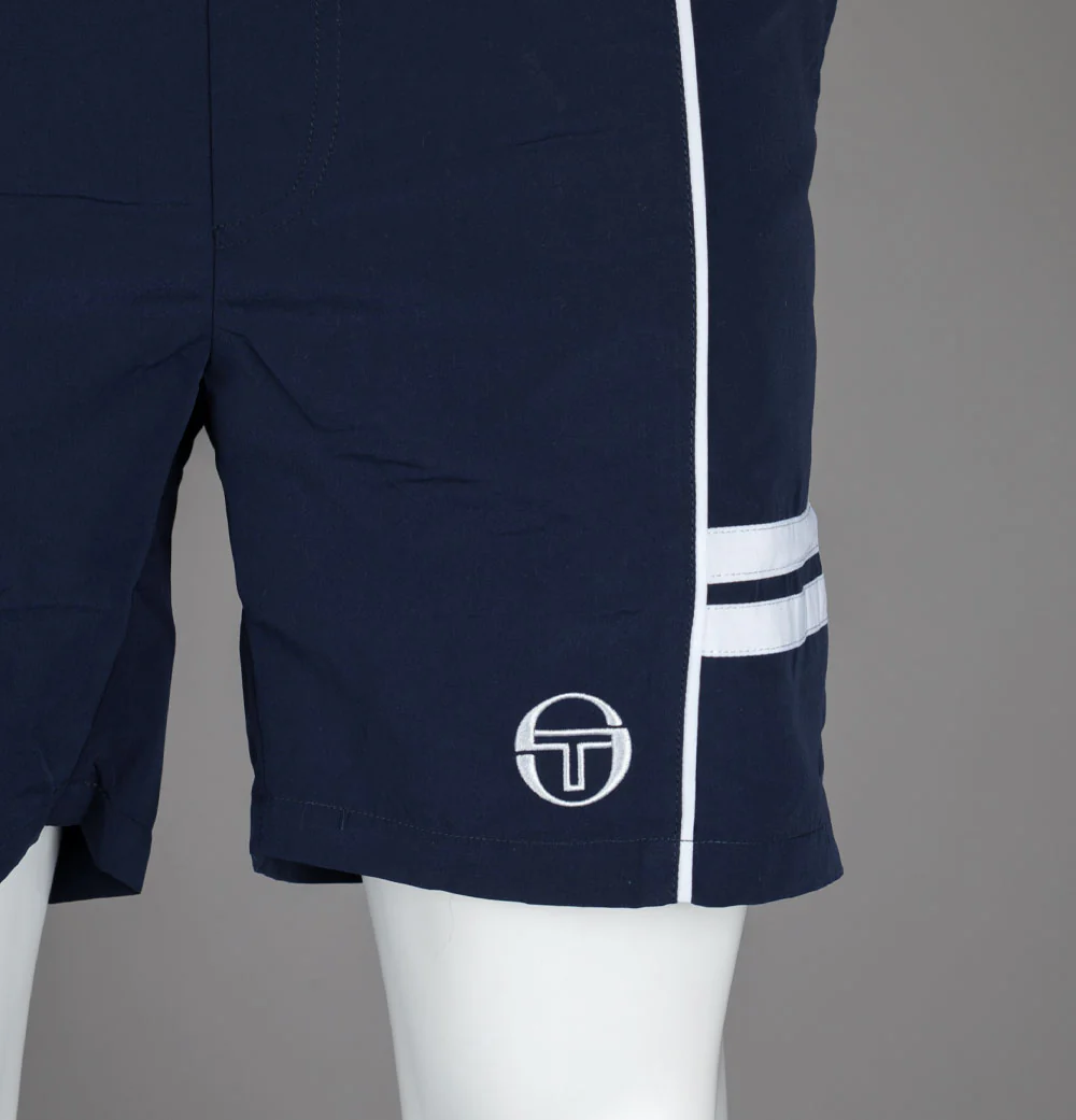 Sergio Tacchini Romolo Swim Shorts Maritime Blue/White - Image 4