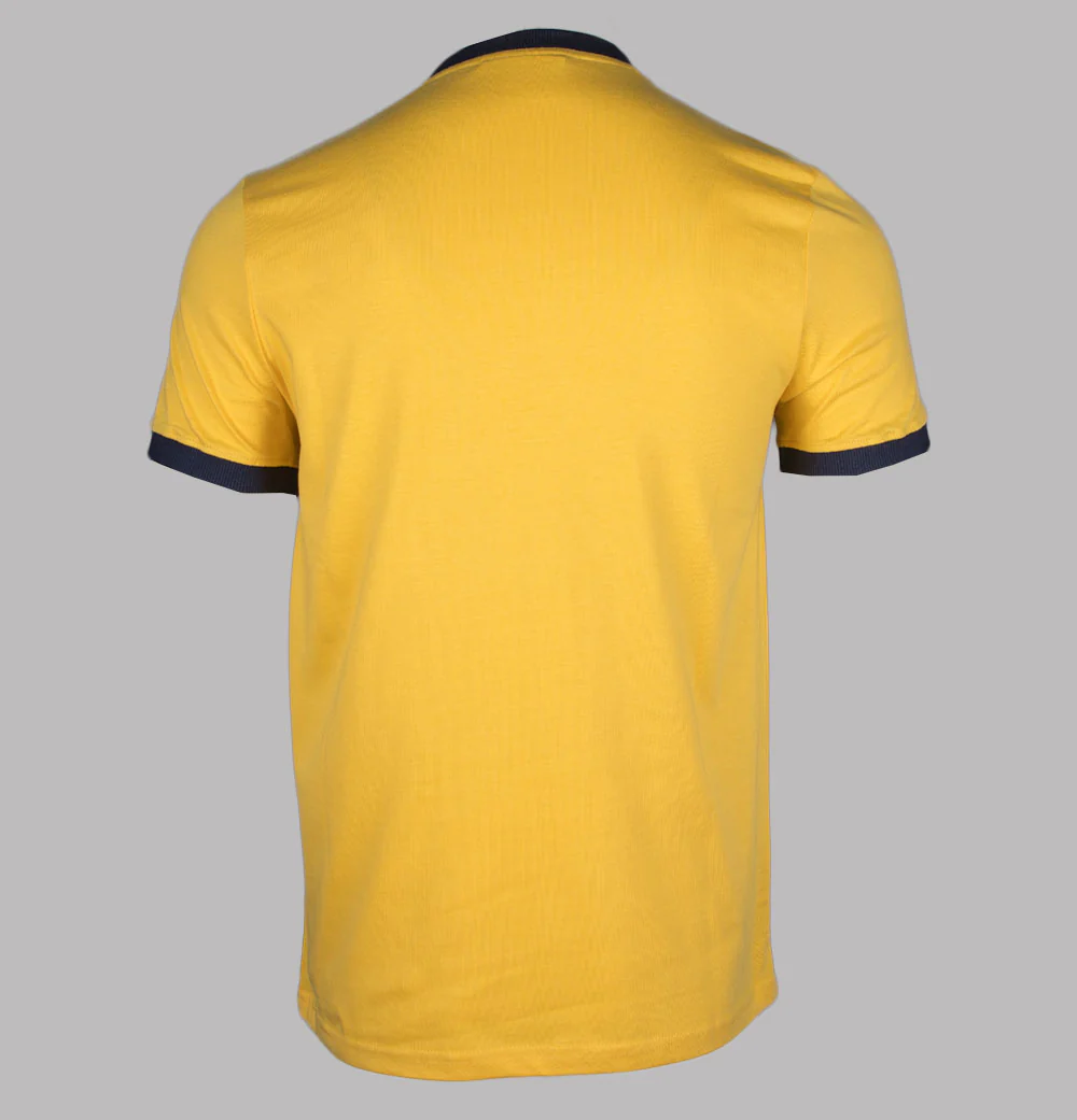 Sergio Tacchini Supermac T-Shirt Daffodil/Maritime Blue/Adrenaline Rush - Image 2
