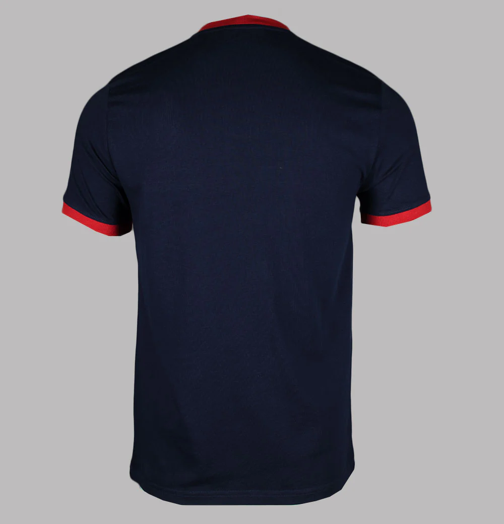 Sergio Tacchini Supermac T-Shirt Maritime Blue/Adrenaline Rush/Nautical Blue - Image 2
