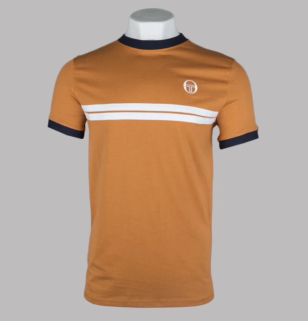 Sergio Tacchini Supermac T-Shirt Meerkat/Maritime Blue