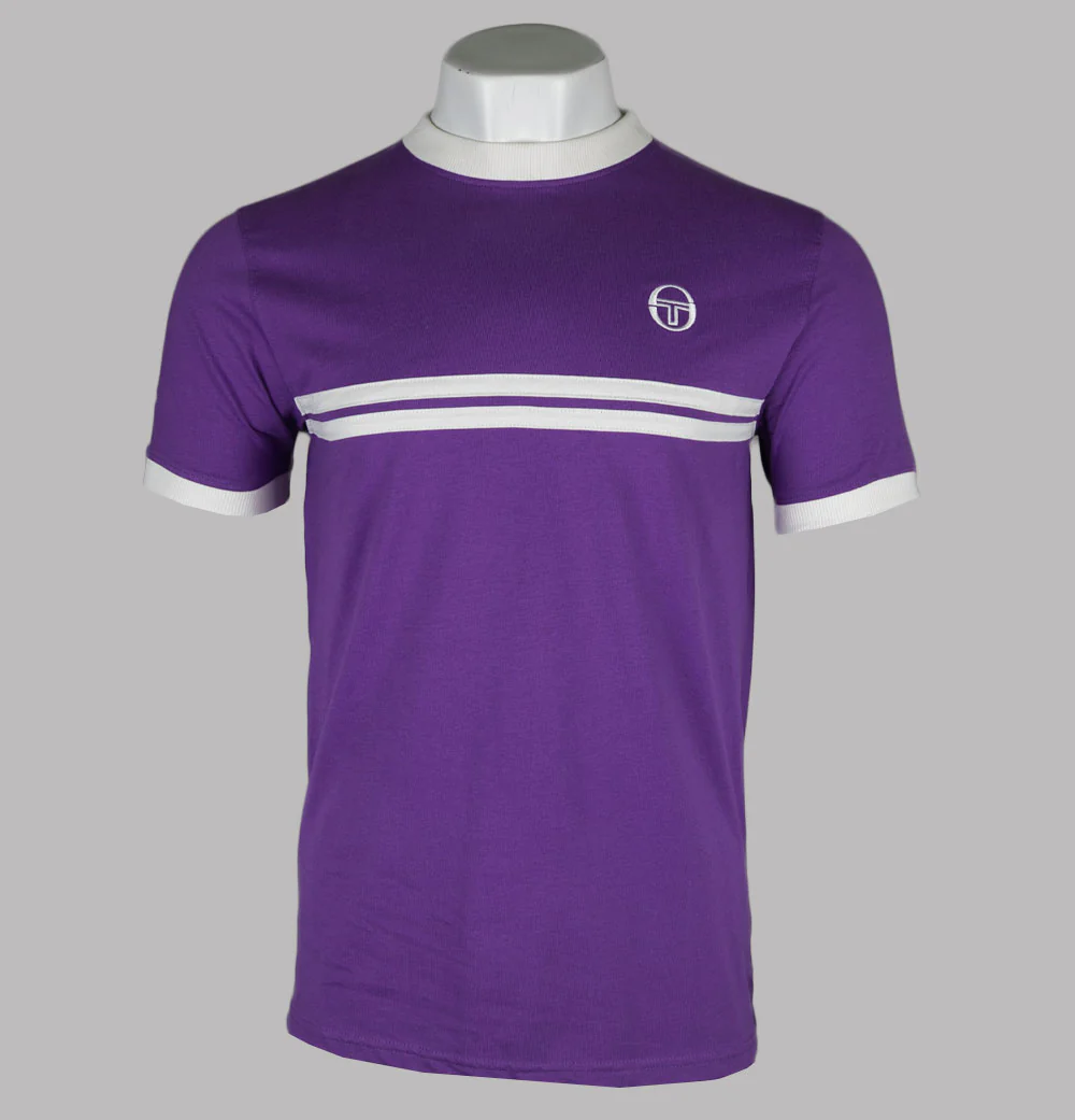 Sergio Tacchini Supermac T-Shirt Pansy/Gardenia