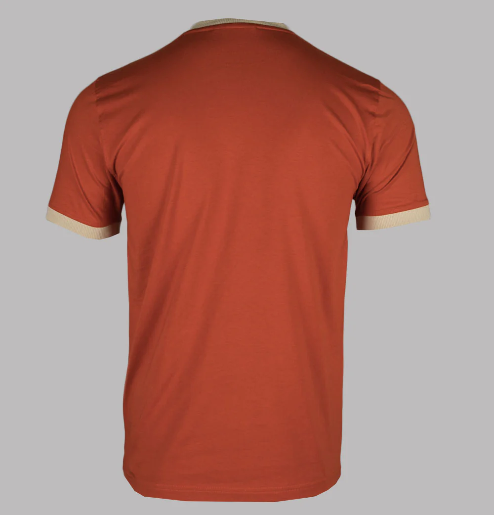 Sergio Tacchini Supermac T-Shirt Rooibos Tea/Mojave Desert/Gardenia - Image 2