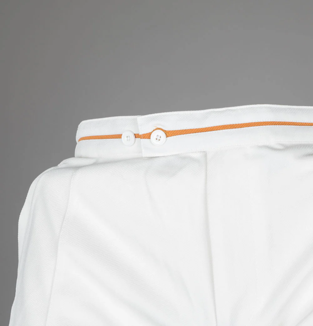 Sergio Tacchini Supermac Tennis Shorts Gardenia/Meerkat - Image 4