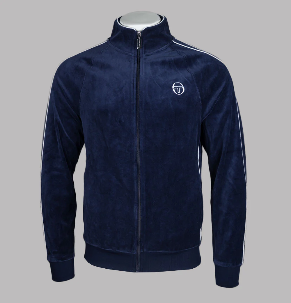 Sergio Tacchini Tasso Tracksuit Top Maritime Blue/White