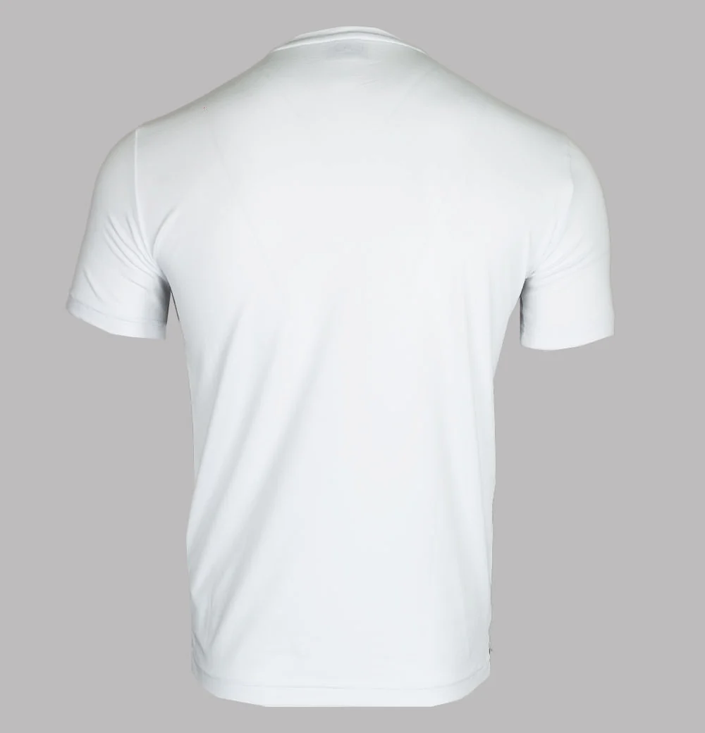 EA7 Side Taping Logo T-Shirt White - Image 2