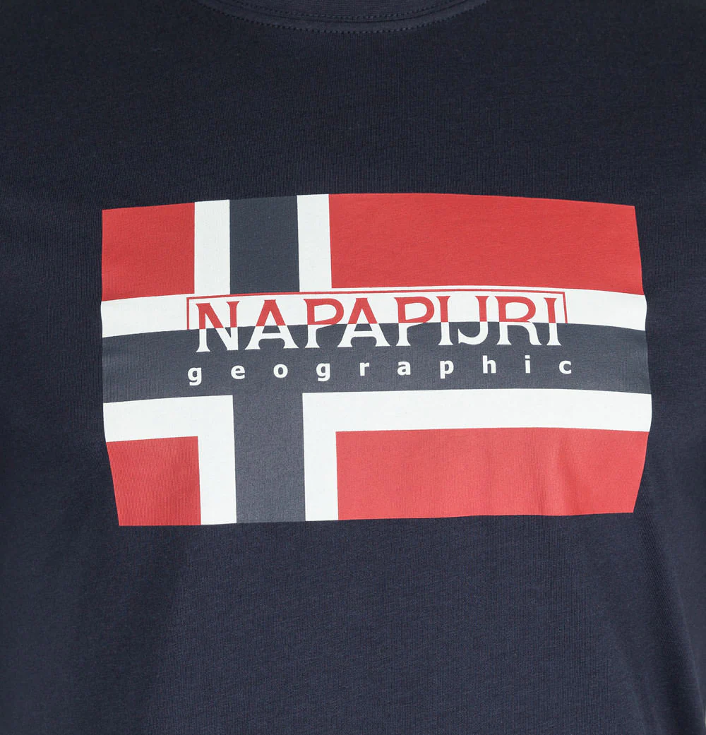 Napapijri Sovico T-Shirt Navy - Image 3