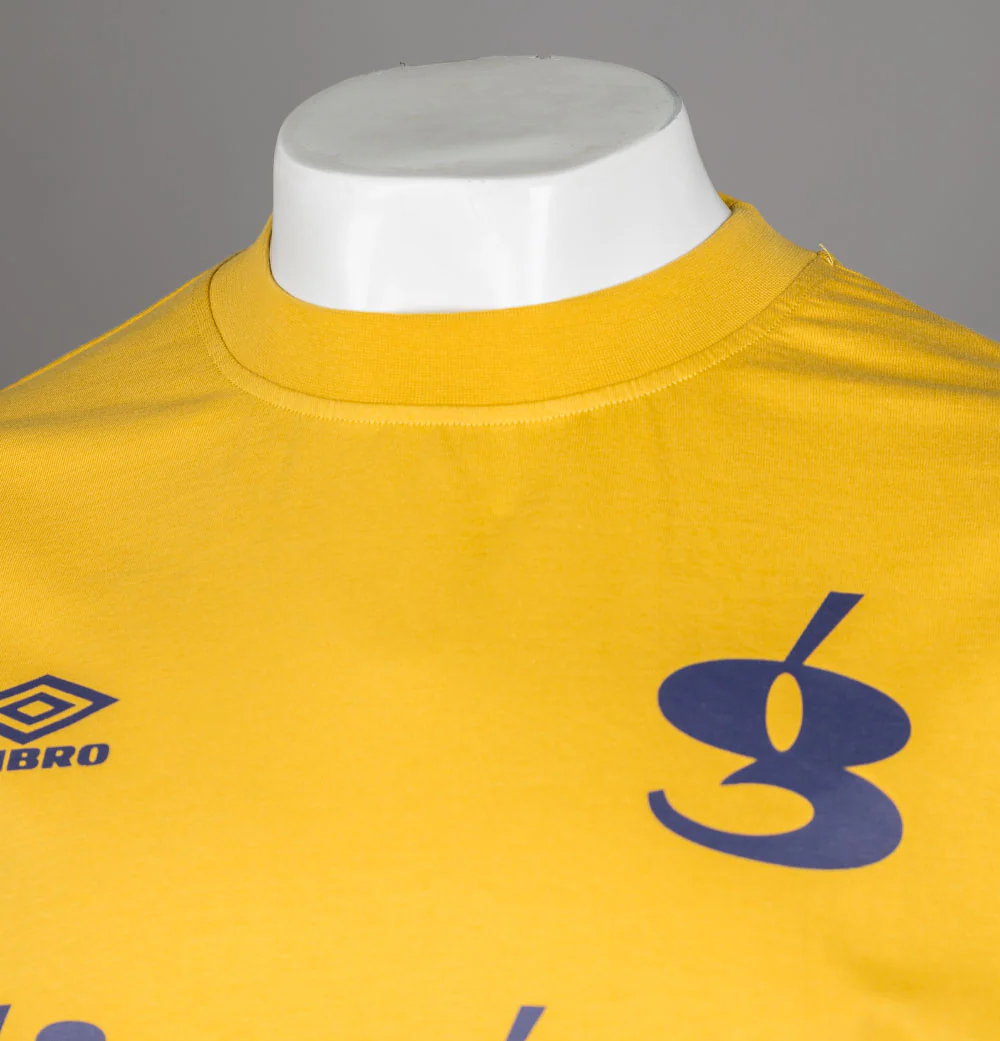 Umbro X GioGoi Logo T-Shirt Spicy Mustard - Image 4