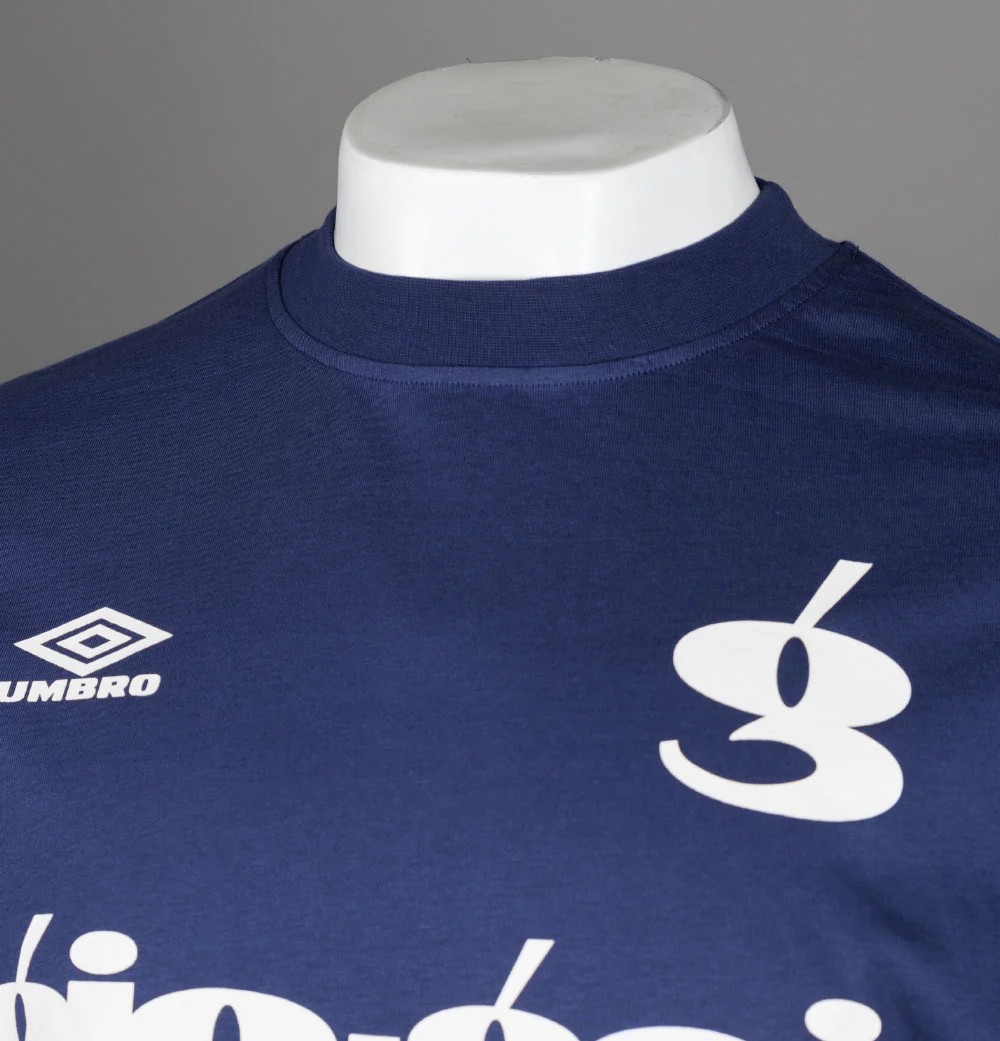 Umbro X GioGoi Logo T-Shirt Patriot Blue - Image 3