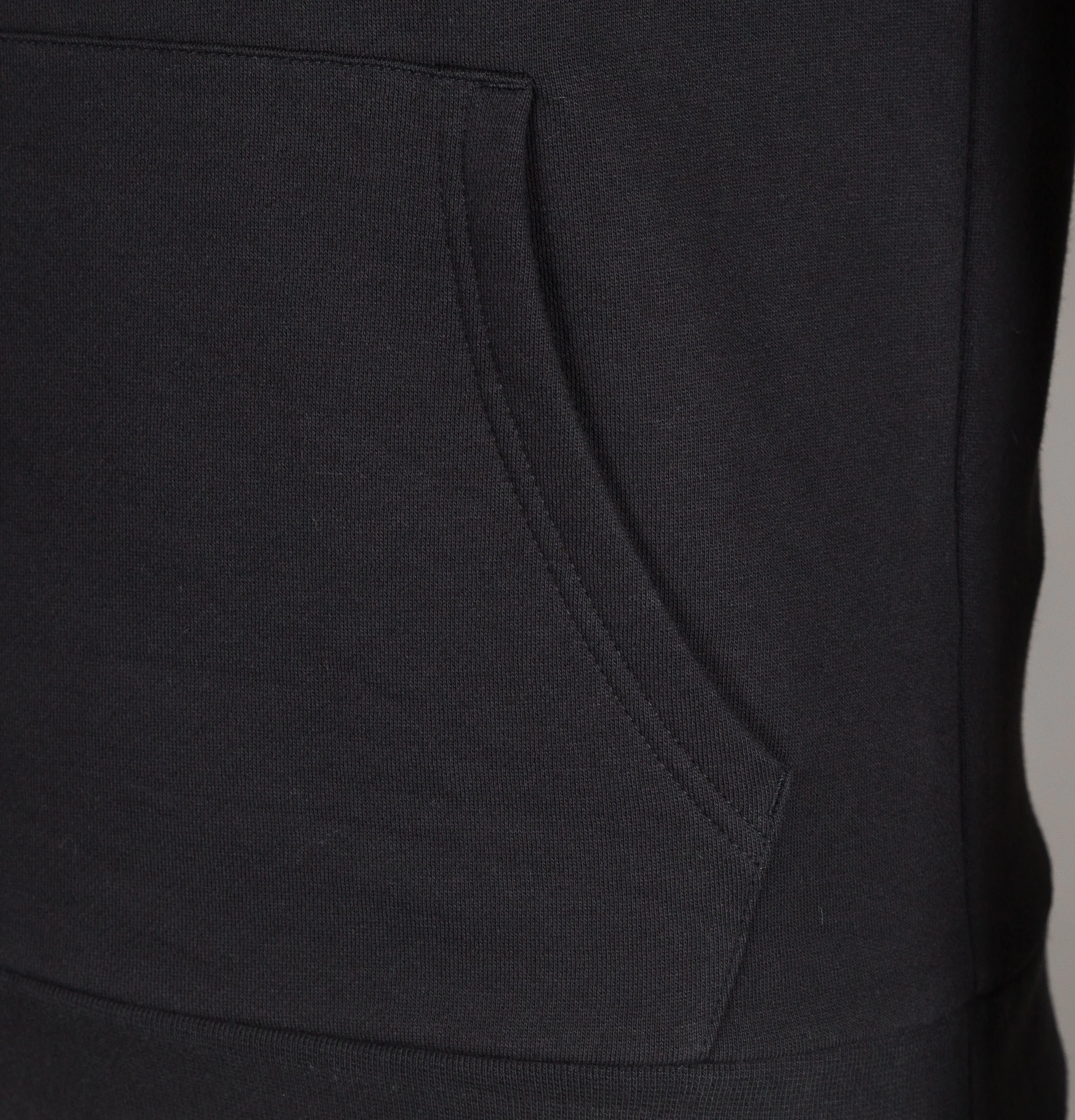 EA7 Visibility Logo Hooded Sweatshirt Black - Image 4