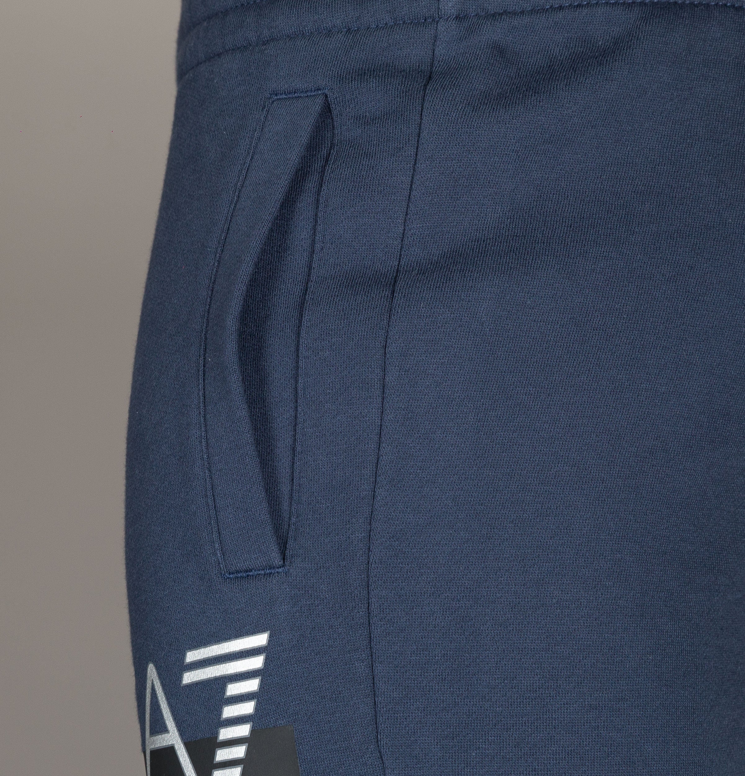EA7 Visibility Logo Joggers Navy Blue - Image 5