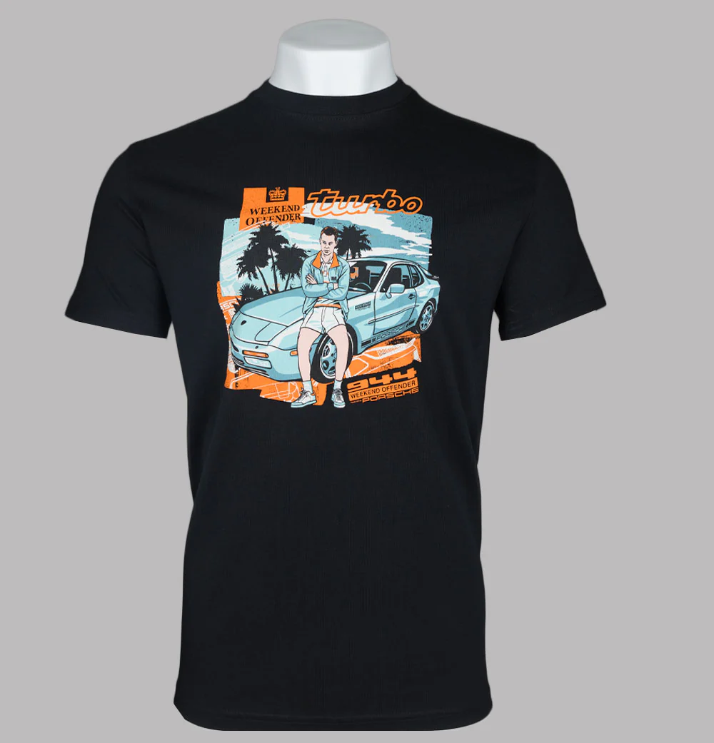 Weekend Offender 944 T-Shirt Black
