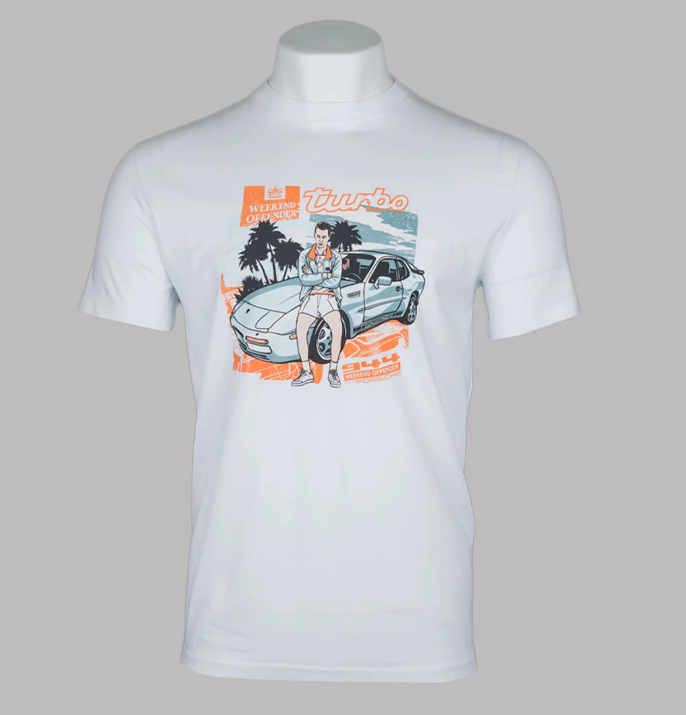 Weekend Offender 944 T-Shirt White