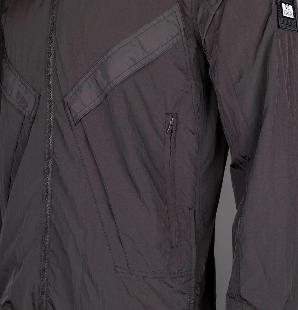 Weekend Offender Arrow Highway Overshirt Dark Chocolate - Image 4