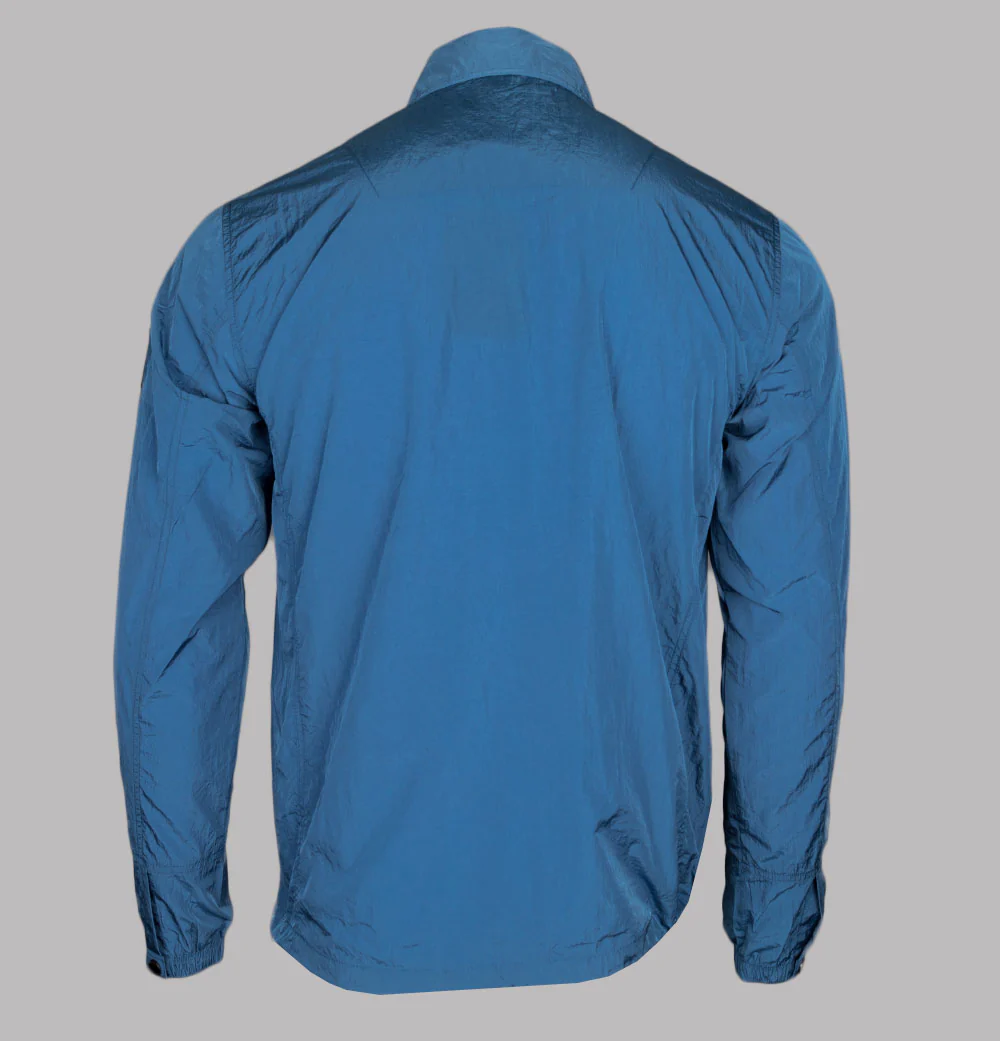 Weekend Offender Arrow Highway Overshirt Deep Blue - Image 2