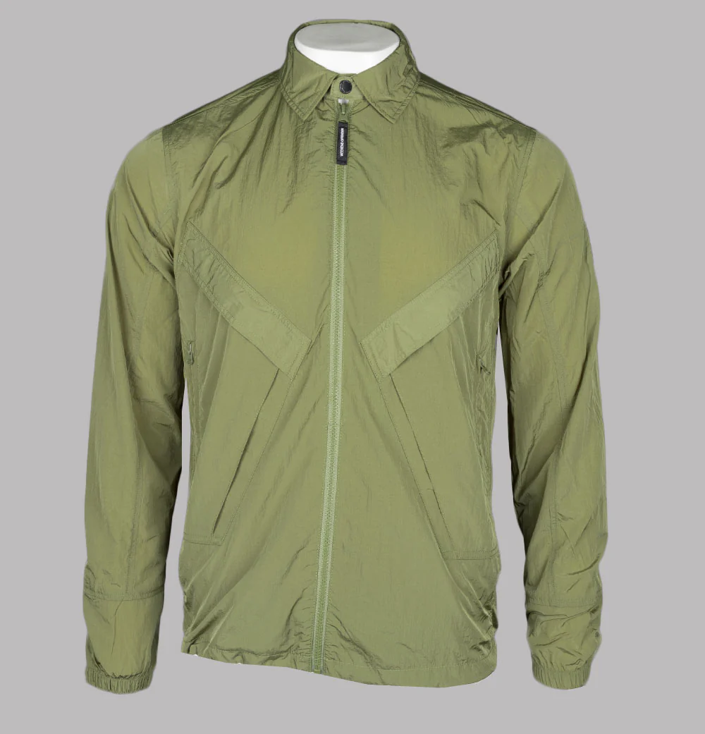 Weekend Offender Arrow Highway Overshirt Samphire