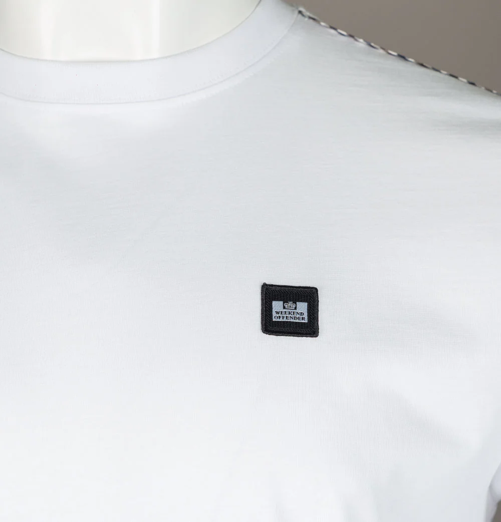 Weekend Offender Brunson LS T-Shirt White - Image 3