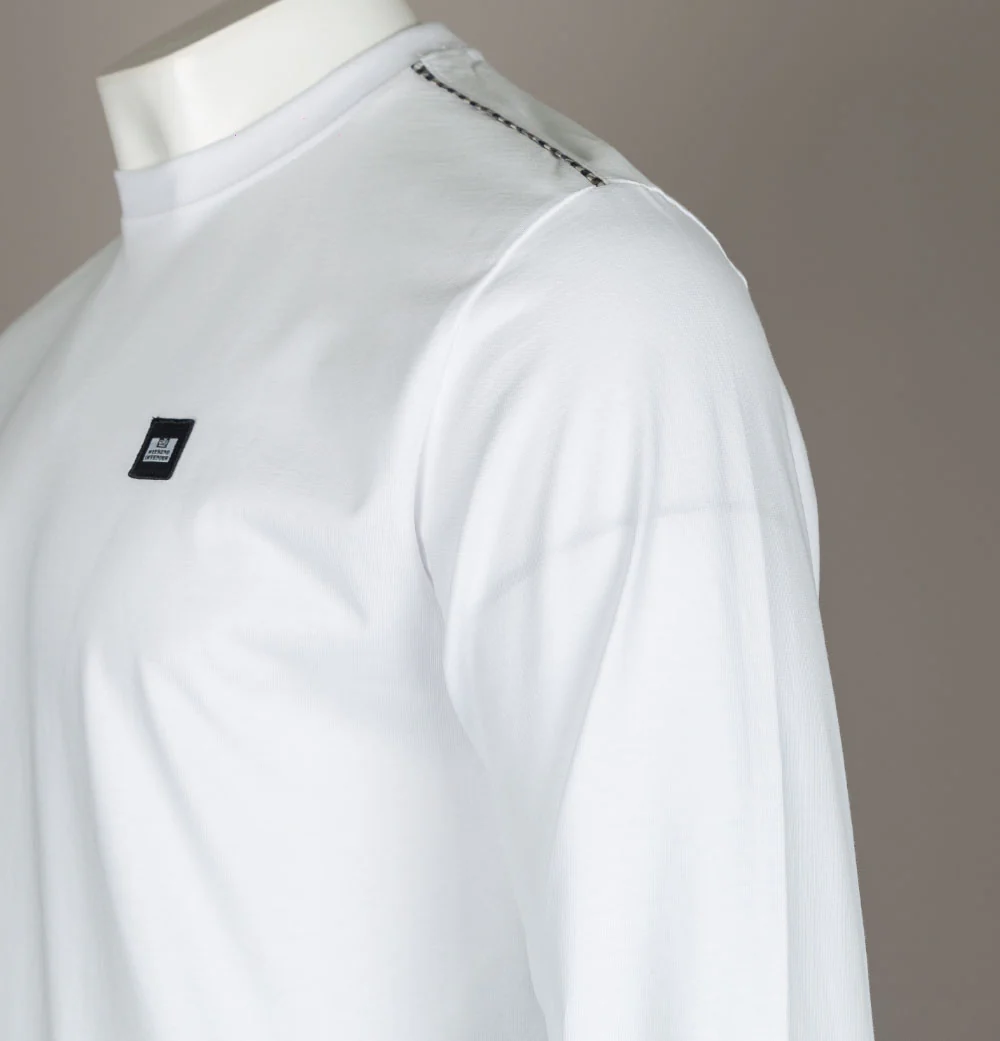 Weekend Offender Brunson LS T-Shirt White - Image 4