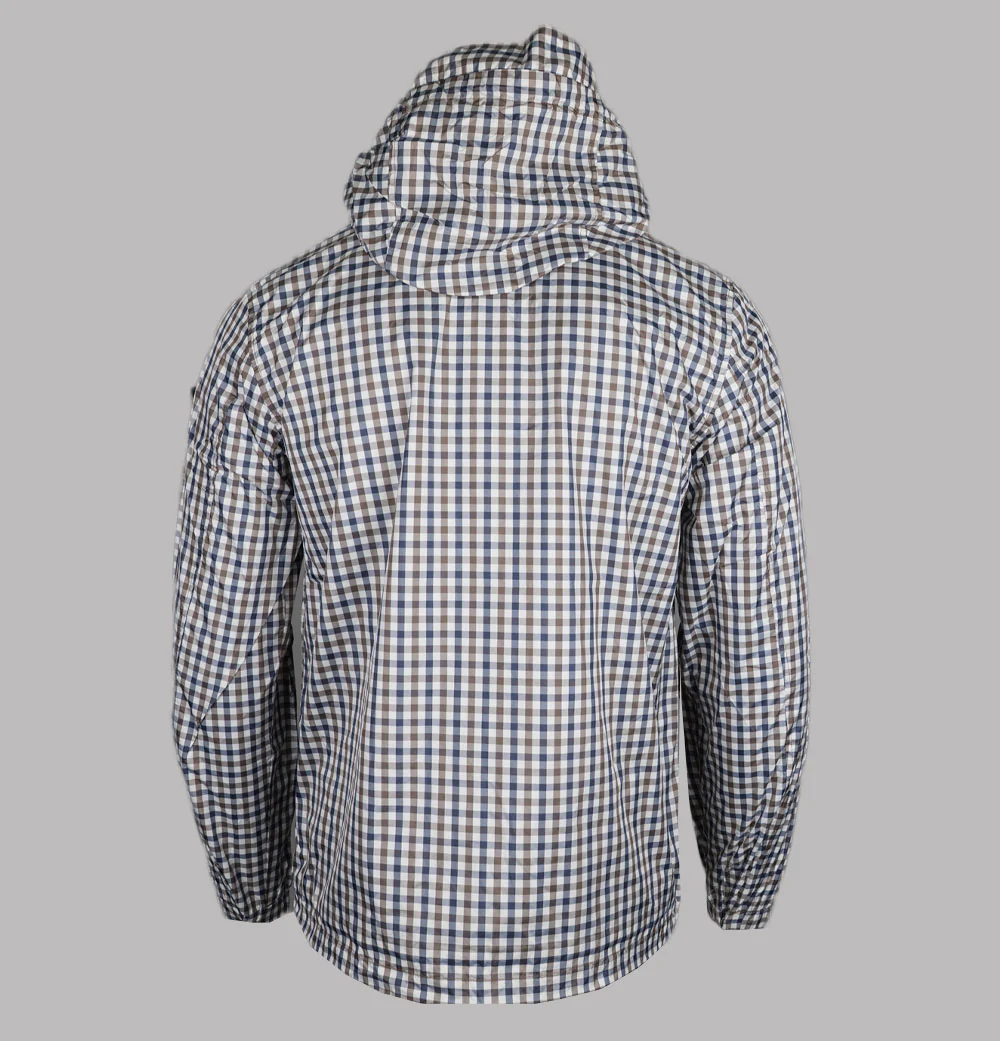 Weekend Offender Campania Fleece Lined Jacket Mid House Check - Image 2