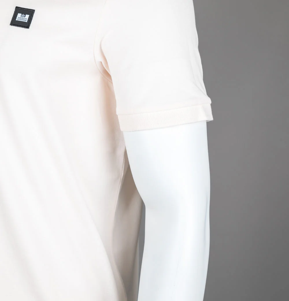 Weekend Offender Caneiros Polo Shirt Alabaster - Image 5