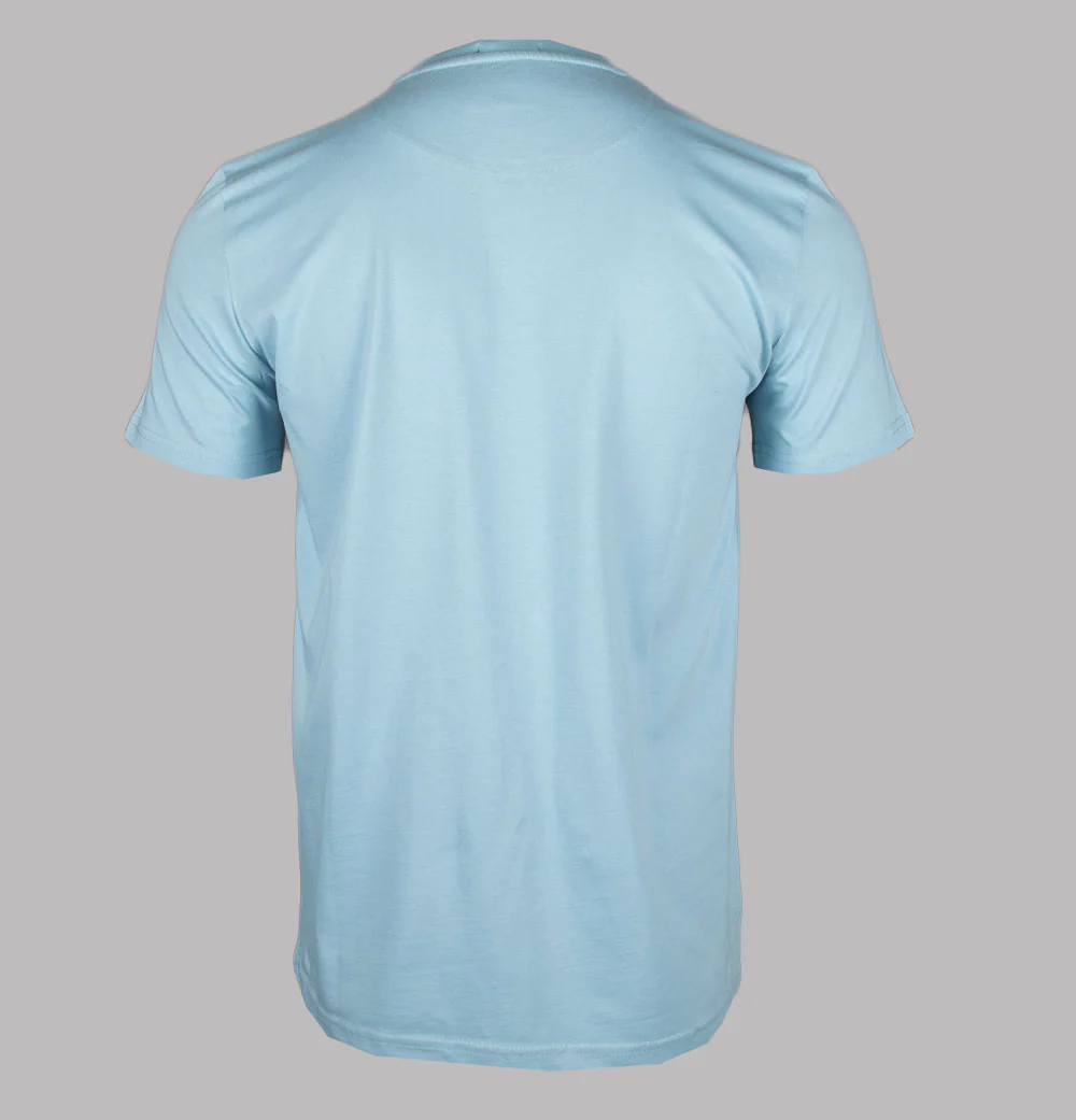 Weekend Offender Cannon Beach T-Shirt Artic Blue - Image 2