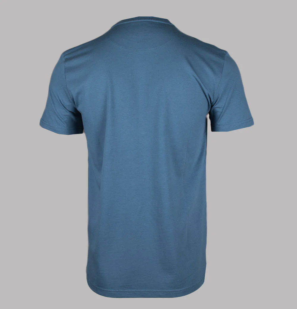 Weekend Offender Cannon Beach T-Shirt Baltic Blue - Image 2