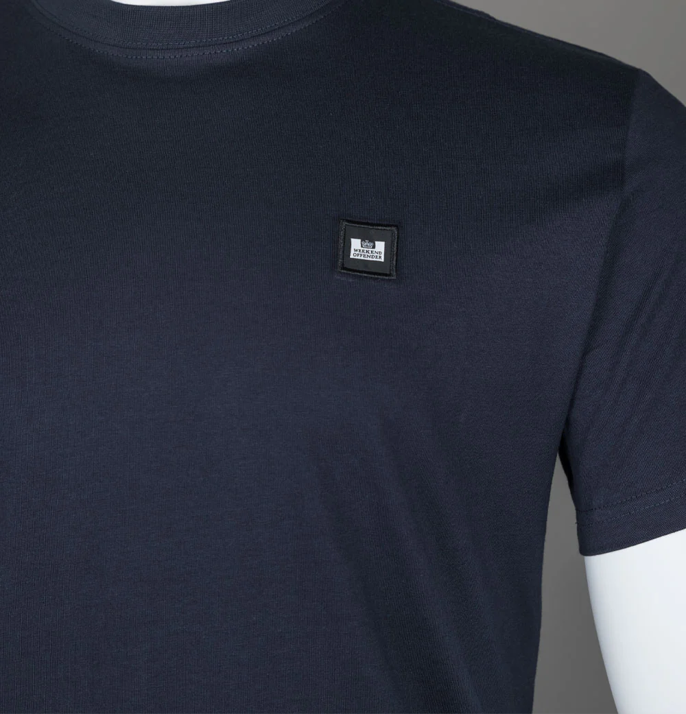 Weekend Offender Cannon Beach T-Shirt Navy - Image 3