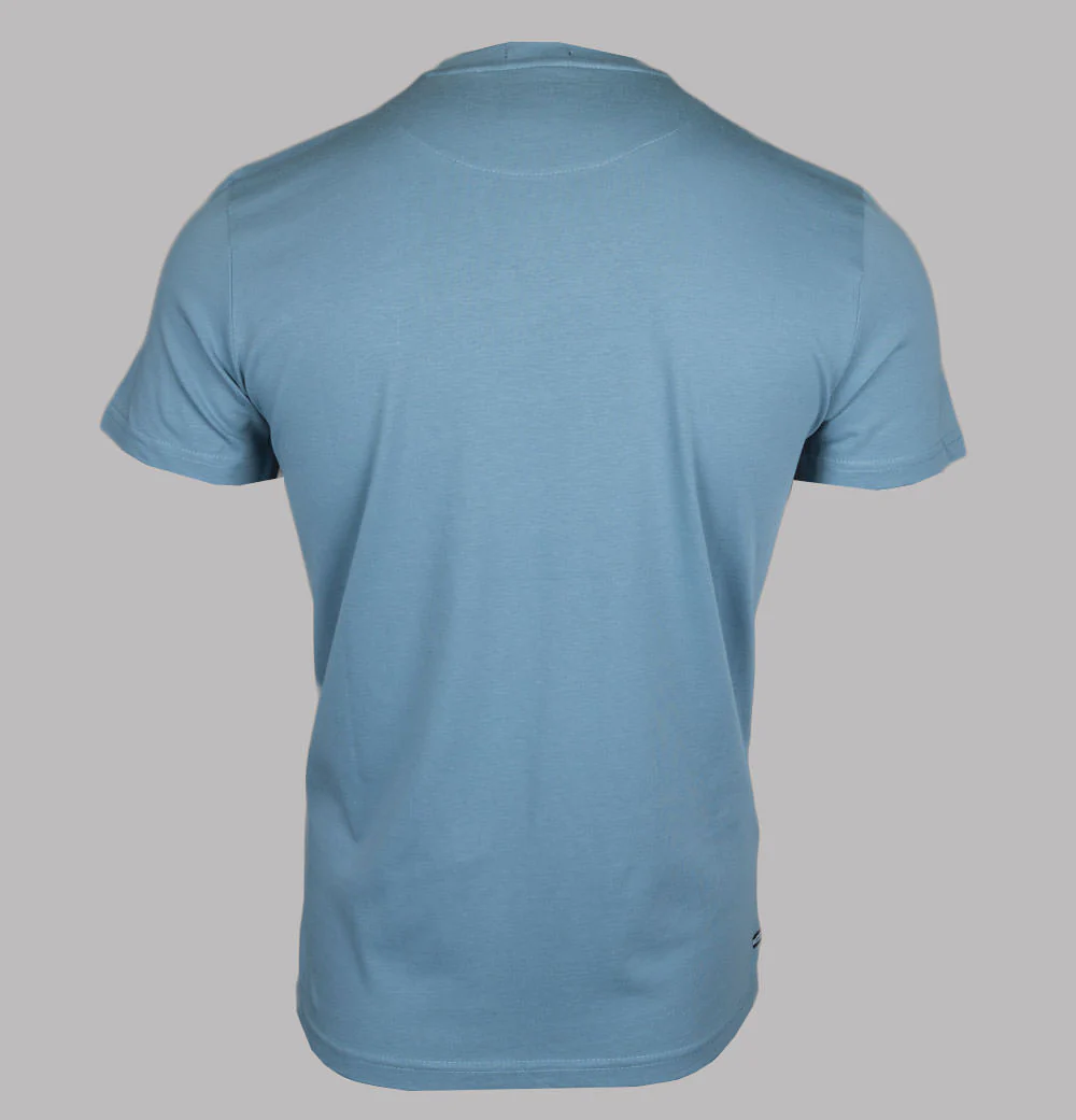 Weekend Offender Cannon Beach T-Shirt Slate Blue - Image 2