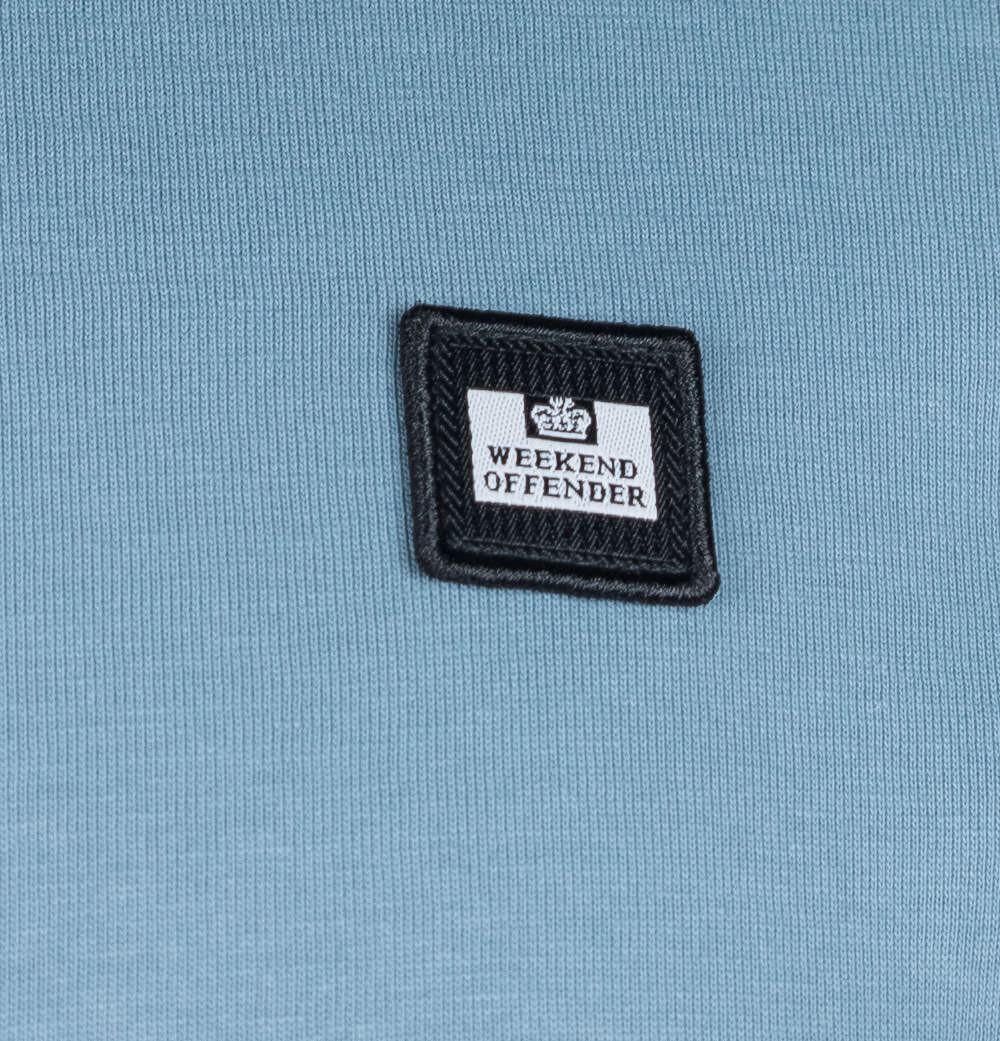 Weekend Offender Cannon Beach T-Shirt Slate Blue - Image 3