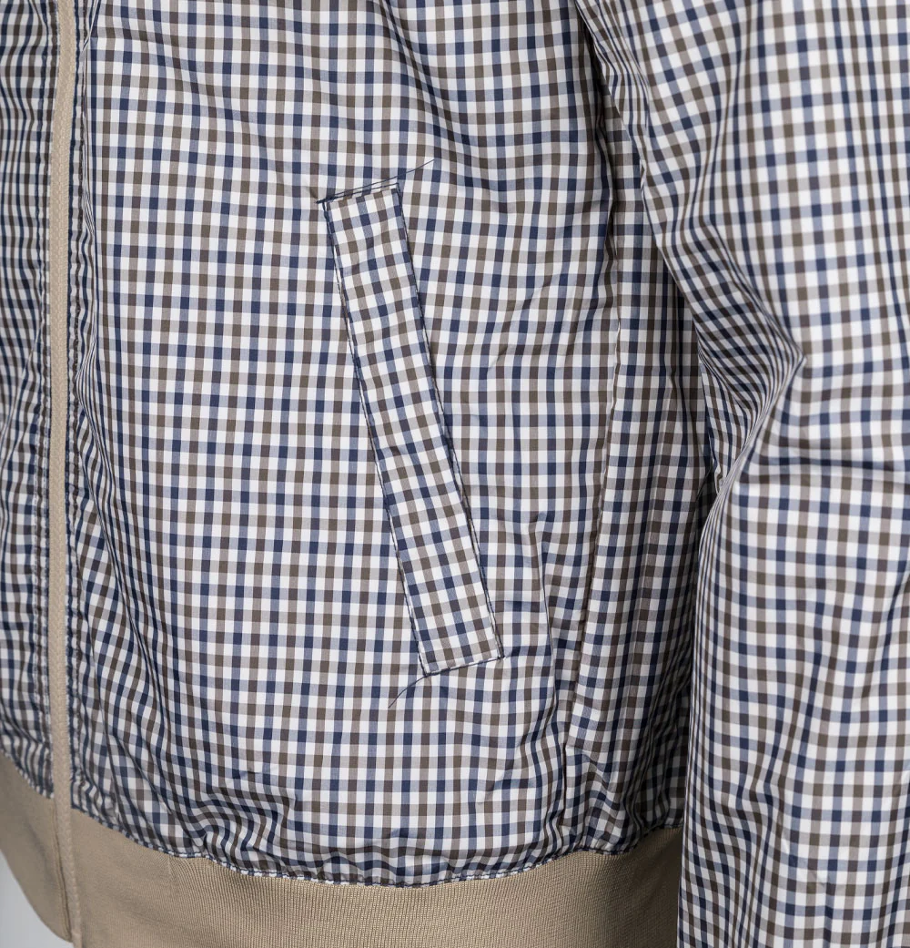 Weekend Offender Capricious Reversible Bomber Jacket Sandcastle - Image 5