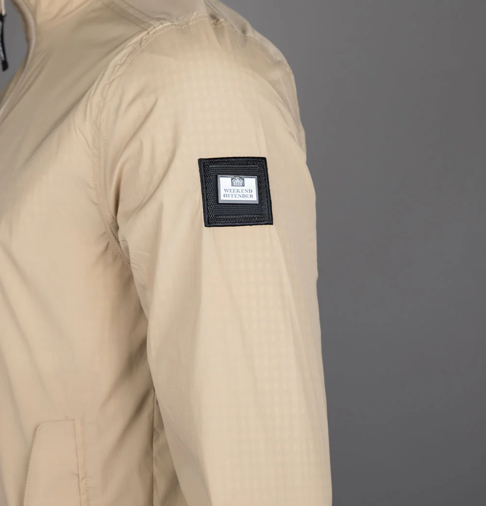 Weekend Offender Capricious Reversible Bomber Jacket Sandcastle - Image 9